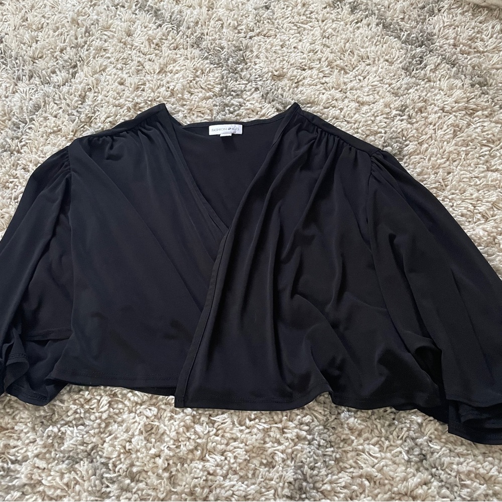 Fashion‎ Bug Elegant Black Blouse